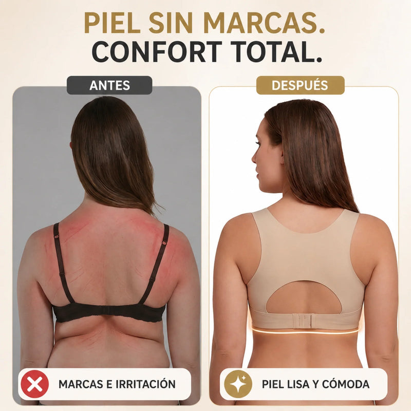 Piel sin marcas - confort total antes y despues
