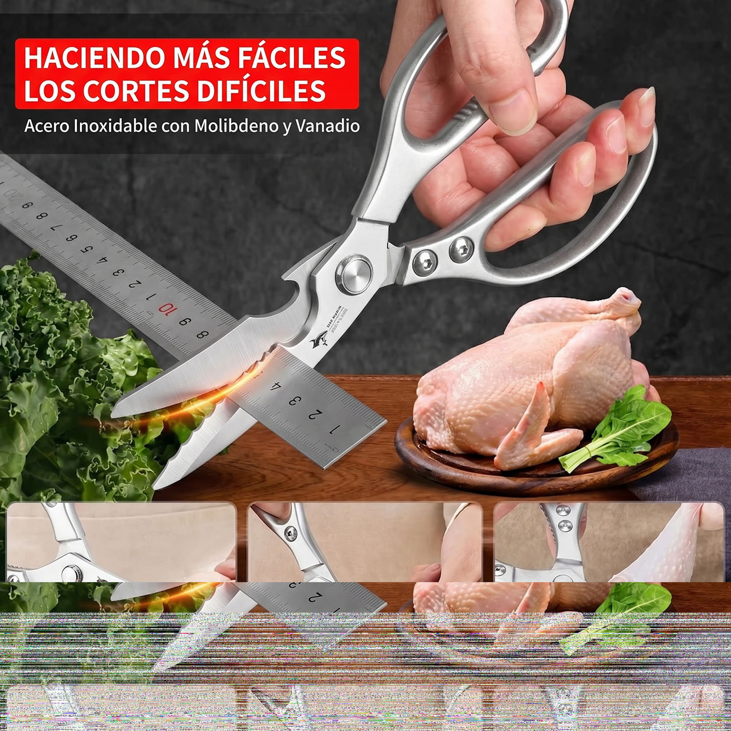 ✂️ OFERTA LIMITADA DEL 50% OFF! ⚡ Tijeras Ultra-Master 10-en-1: La Herramienta Definitiva para tu Cocina