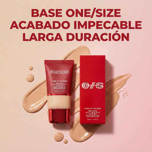 Base de Maquillaje One/Size – Acabado Natural