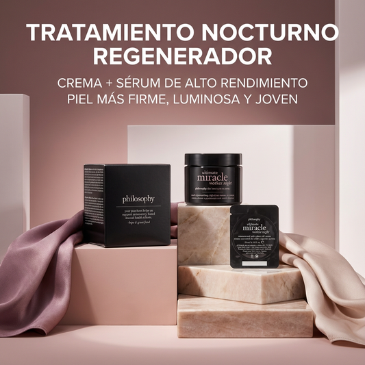 Philosophy Crema Facial de Noche con Sérum – Regeneración Intensiva