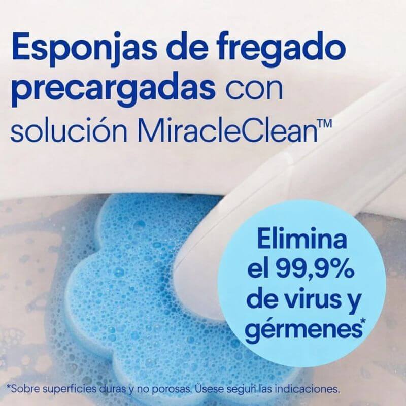 Cepillo Higiénico Desechable – Limpia fácil sin tocar la suciedad (16X PIEZAS)