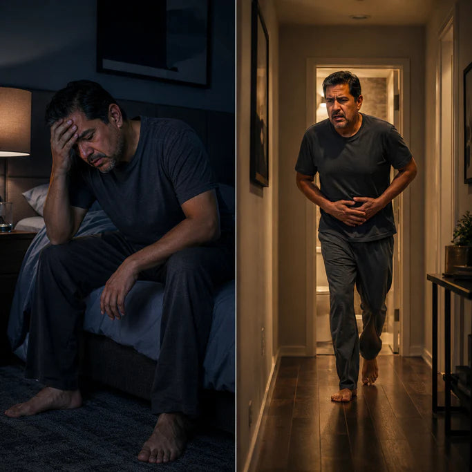 Molestias de próstata: noches interrumpidas