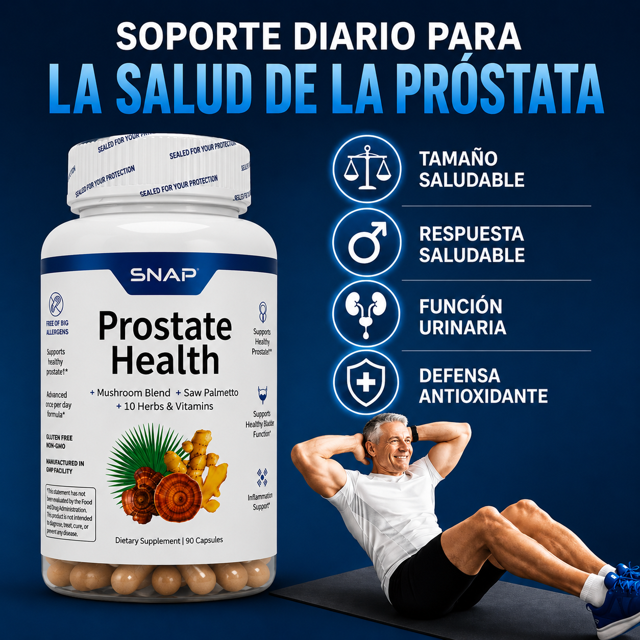 Beneficios ProstaVital Men