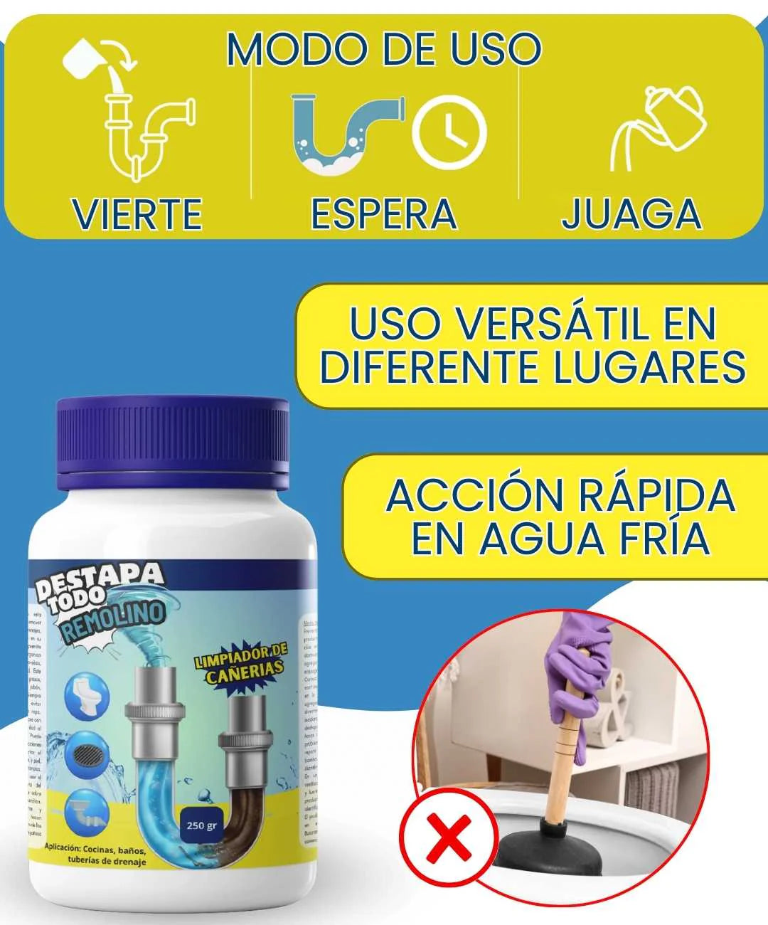 UN SOLO USO Y OLVIDARÁS QUE ALGUNA VEZ TUVISTE ATASCOS🔥