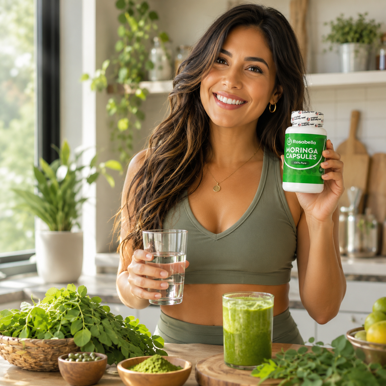 Beneficios Rosabella Moringa Capsules