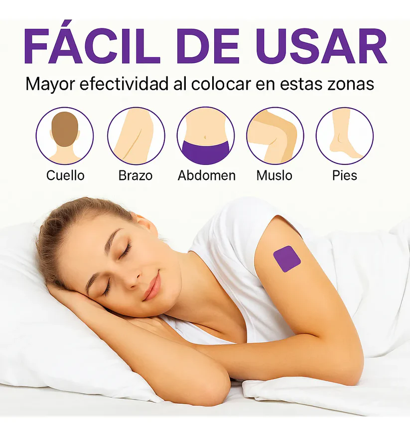 30 Parches Para Dormir - Relajación nocturna