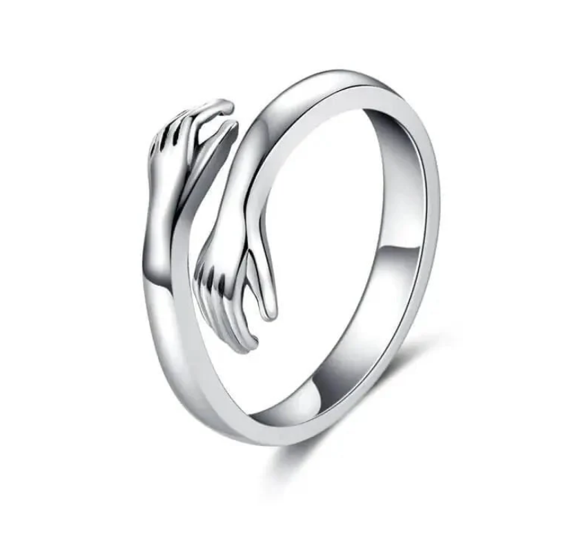 Anillo ajustable abrazo