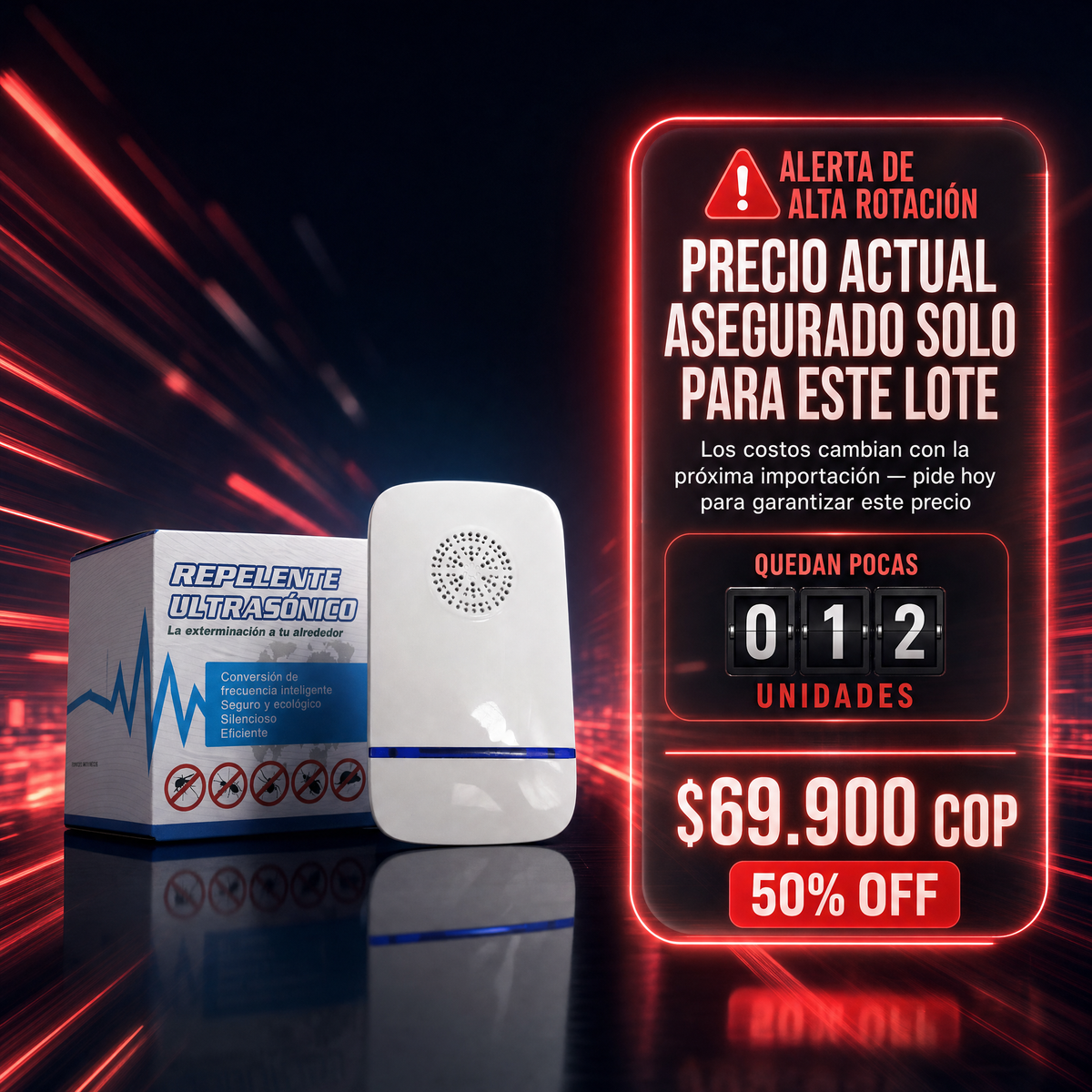 Repelente De Plagas Ultras�nico