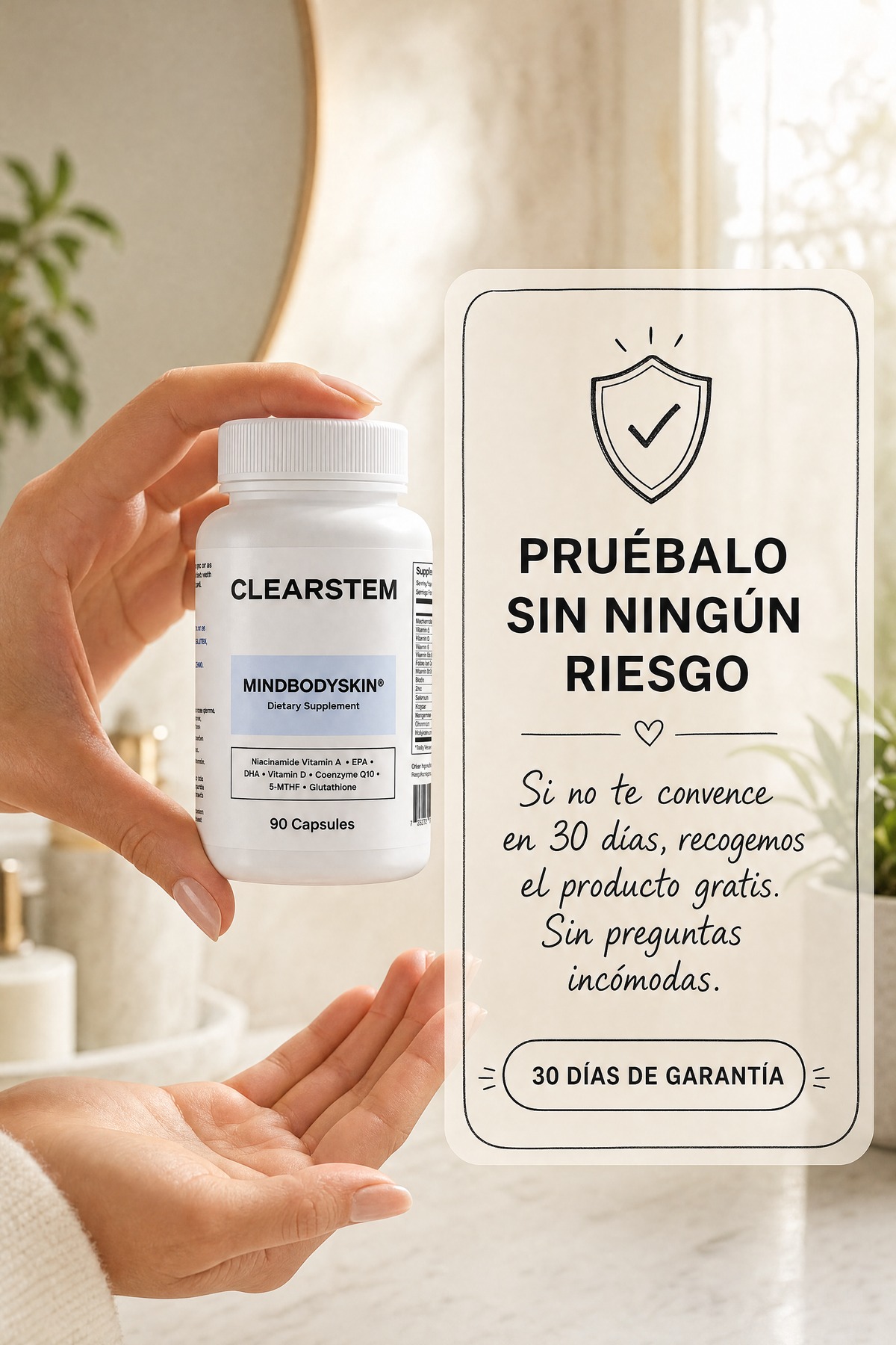 ClearStem — Suplemento Anti-Acné