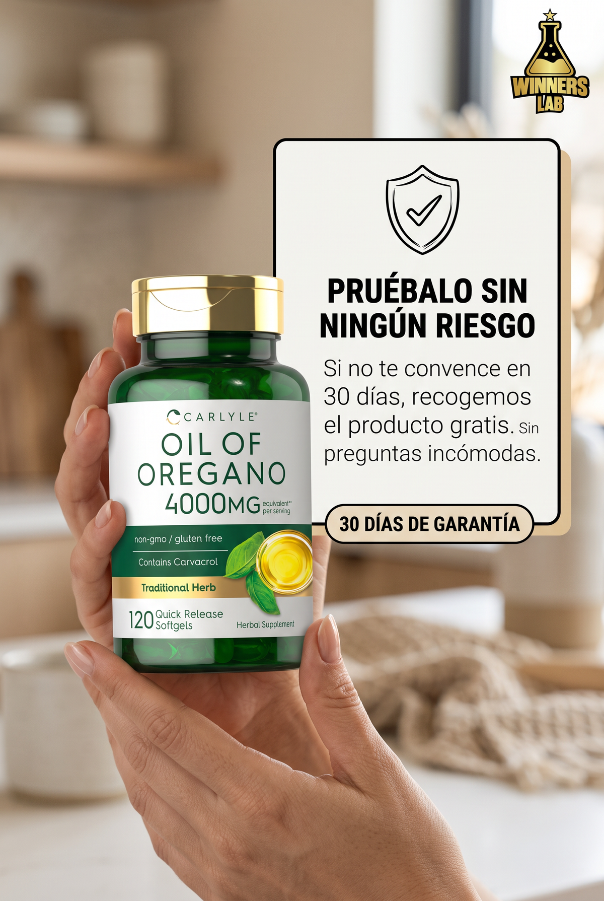 Aceite de Oregano 4000mg