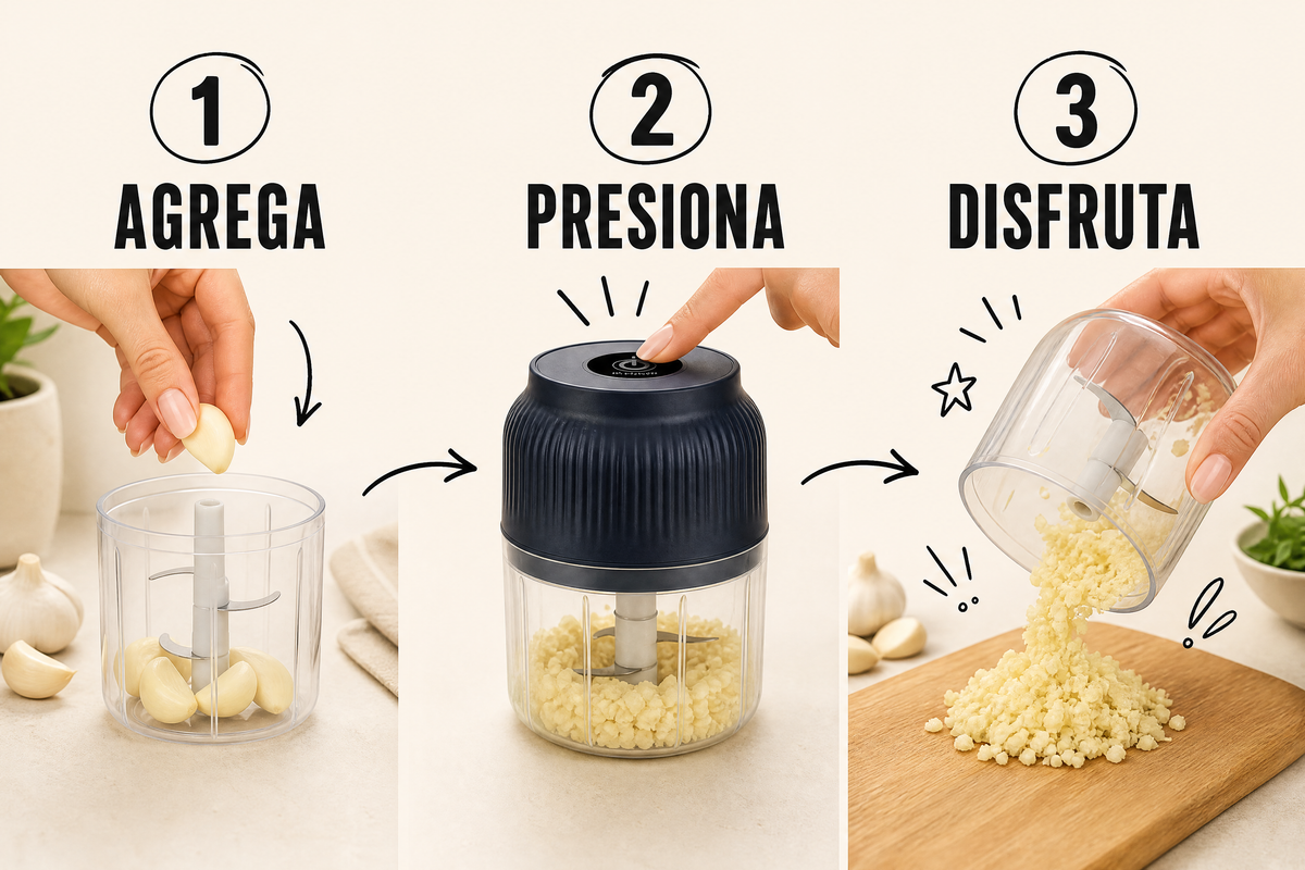 Triturador de Alimentos Eléctrico