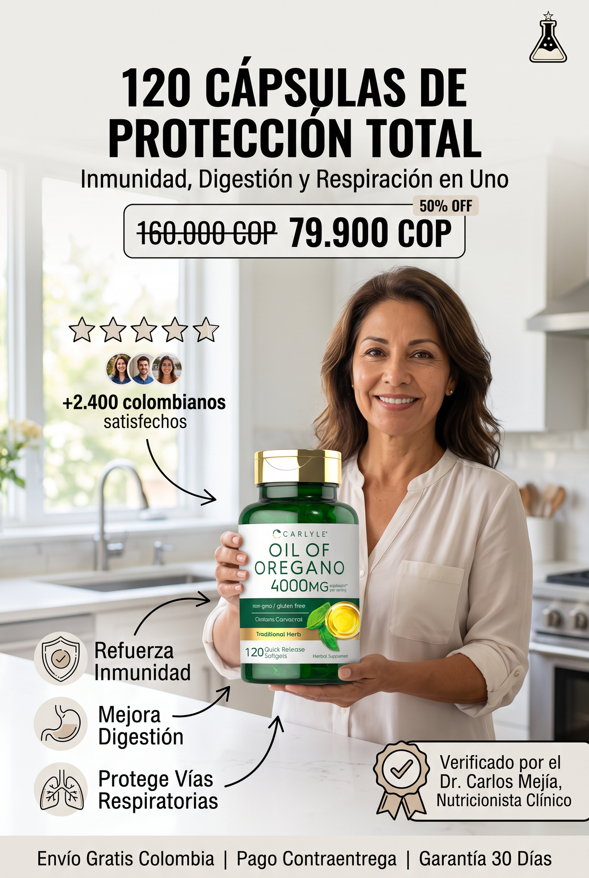 Aceite de Oregano 4000mg