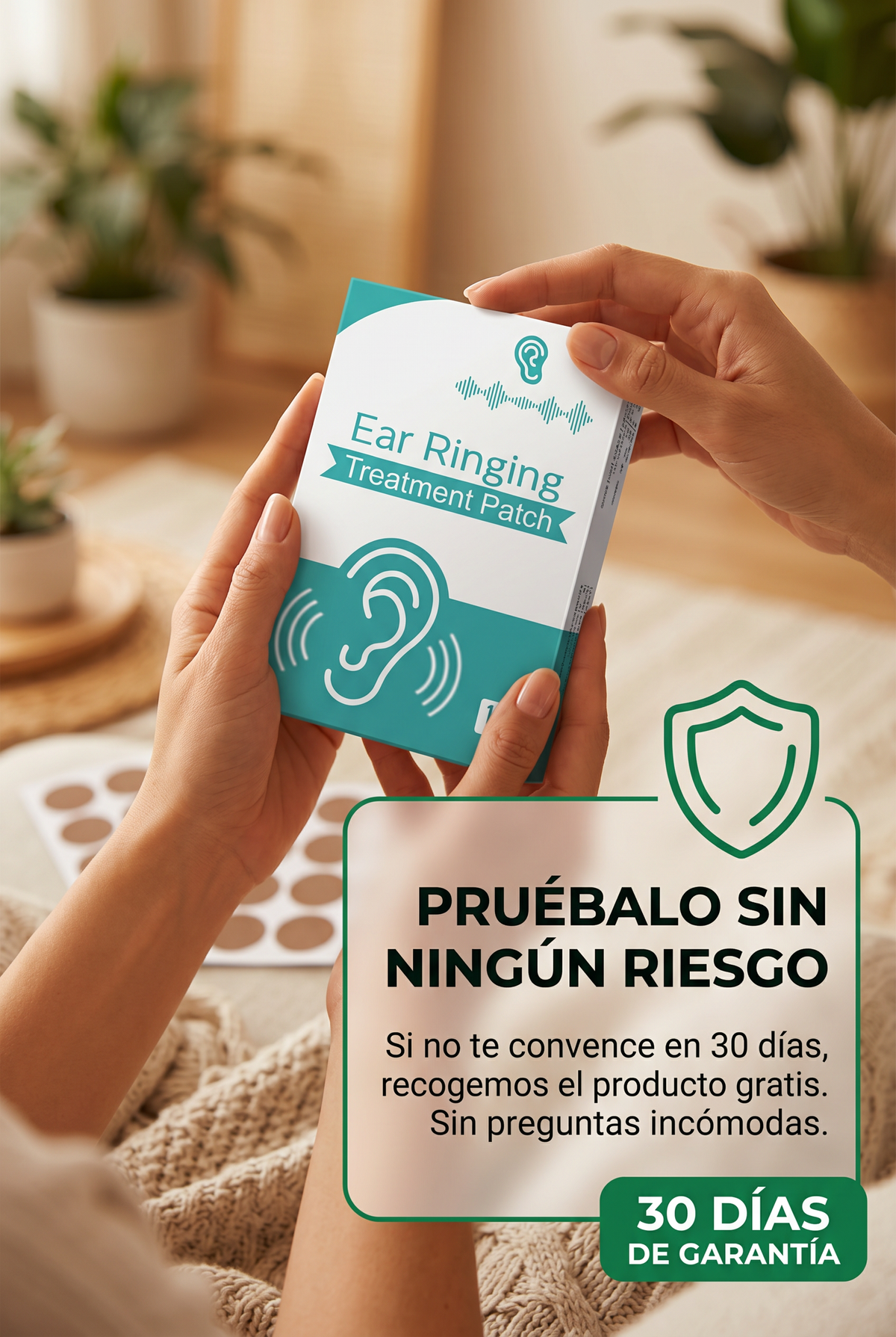 Parche Herbal para Oídos