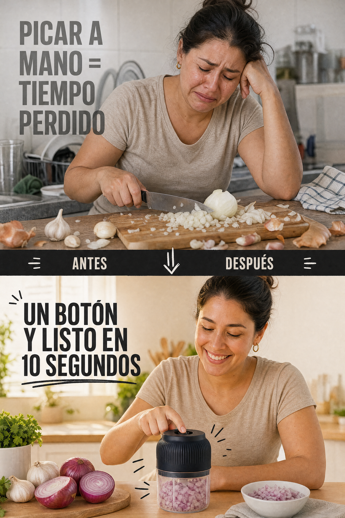 Triturador de Alimentos Eléctrico