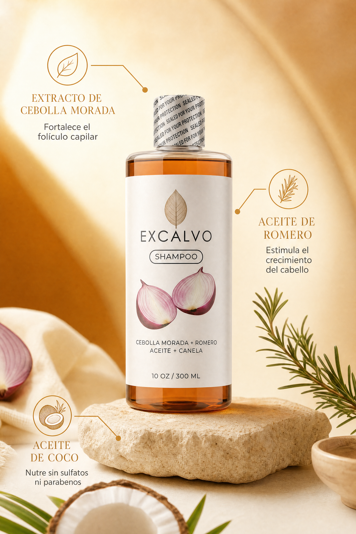 Shampoo Excalvo Original 300ml