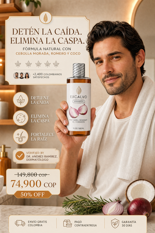 Shampoo Excalvo Original 300ml - Hero