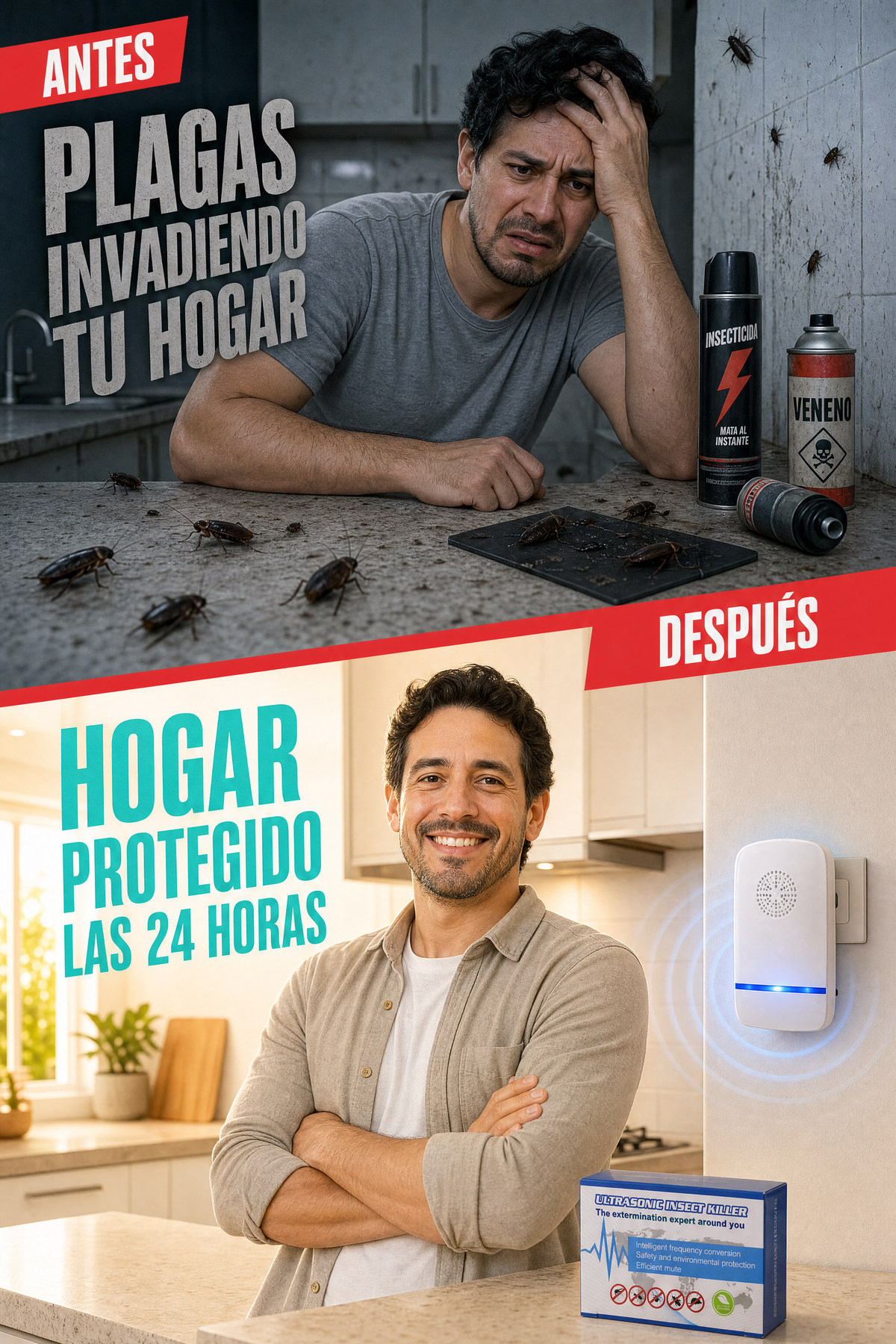 Repelente De Plagas Ultras�nico