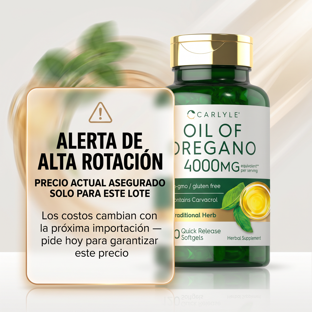 Aceite de Oregano 4000mg