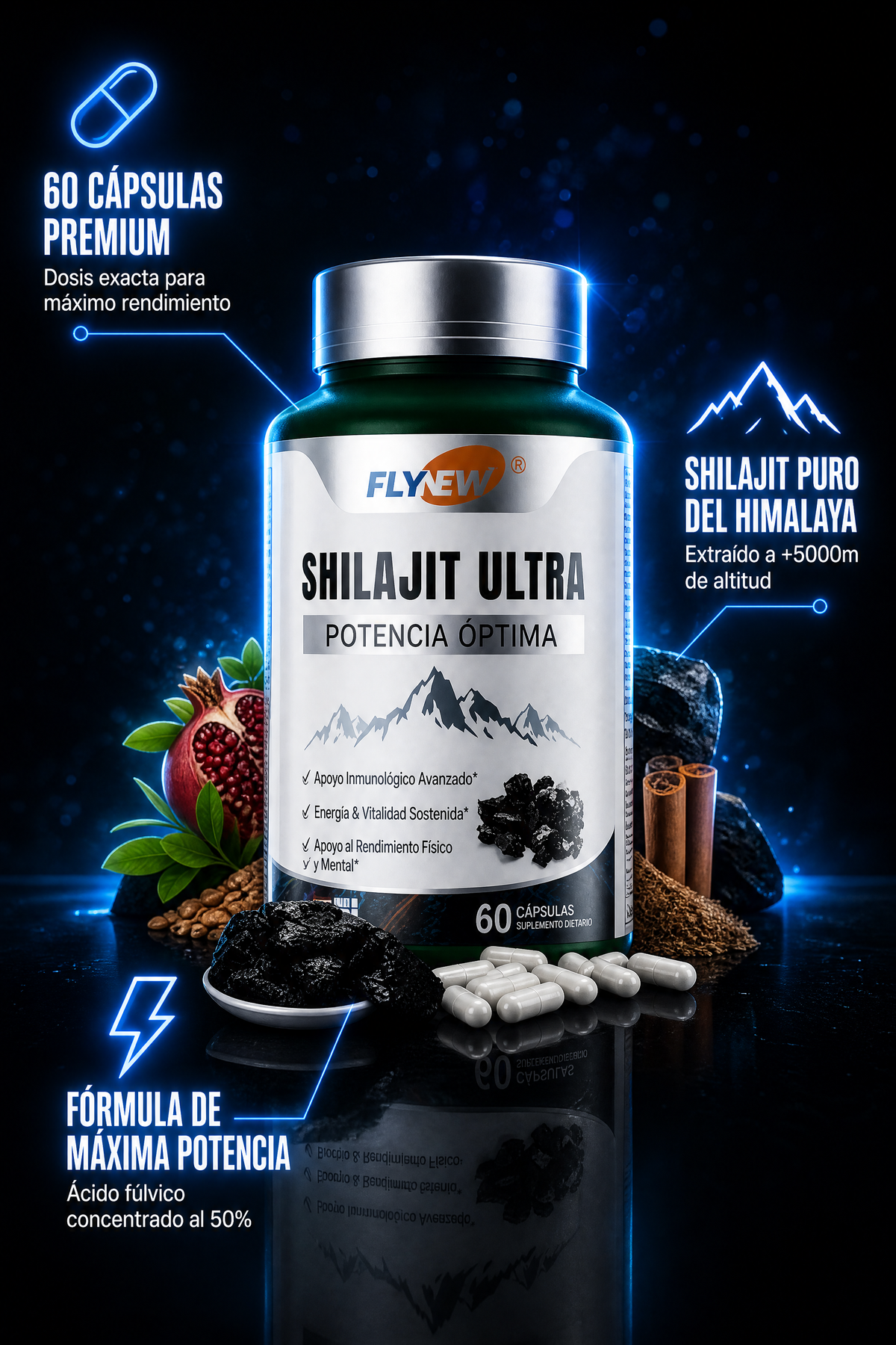 Shilajit Ultra — Potencia Natural para tu Energía y Vitalidad
