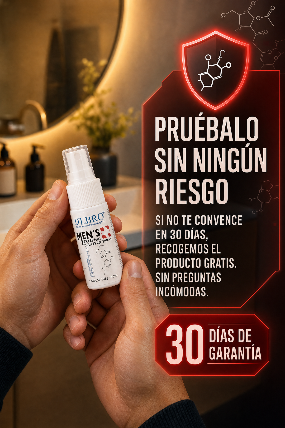 JJLBRO Men Spray