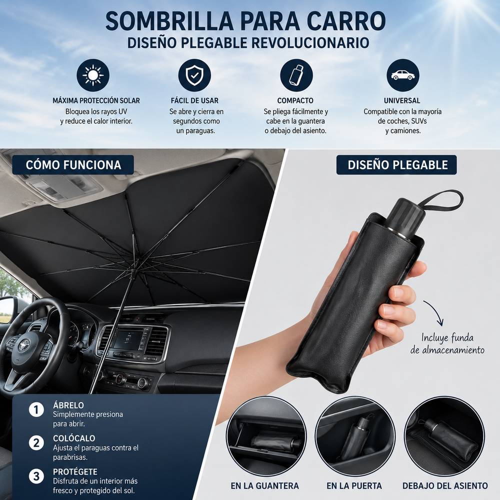 Beneficios de la sombrilla para carro