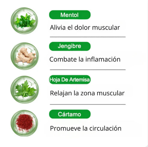Beneficios del parche herbal